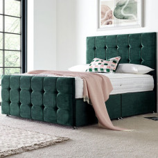 Aster 4'0" Small Double Upholstered Bed Frame