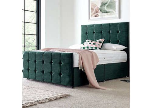 Aster 4'0" Small Double Upholstered Bed Frame