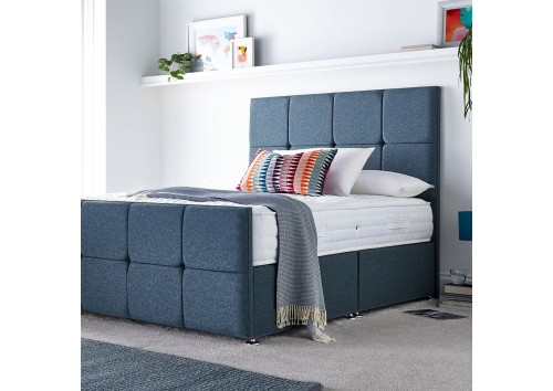 Flora 4'0" Small Double Upholstered Bed Frame
