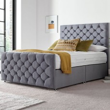 Heather 6'0" Super King Size Upholstered Bed Frame