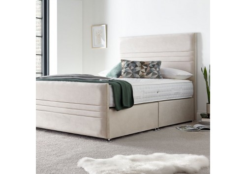 Kalina 5'0" King Size Upholstered Bed Frame