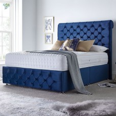 Saturn Sleigh 4'0" Small Double Bed Frame