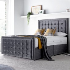 Violet 5'0" King Size Upholstered Bed Frame