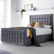 Violet 4'0" Small Double Upholstered Bed Frame