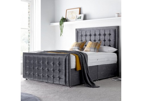 Violet 6'0" Super King Size Upholstered Bed Frame