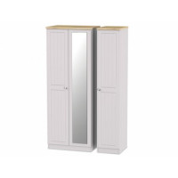 Capricorn 3 Door Mirror Wardrobe