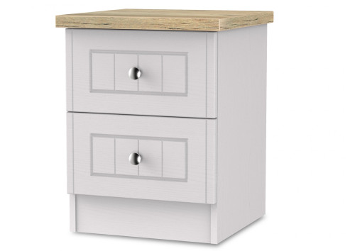 Capricorn 2 Drawer Bedside Chest