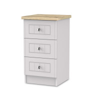 Capricorn 3 Drawer Bedside Chest