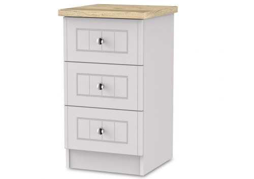 Capricorn 3 Drawer Bedside Chest