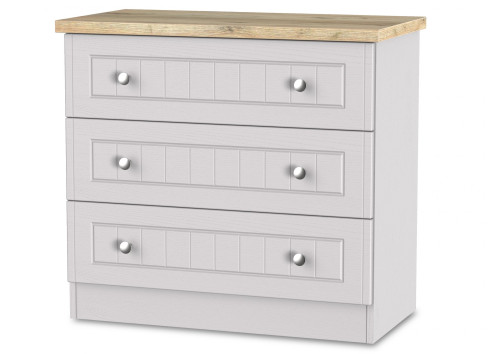 Capricorn 3 Drawer Wide Chest