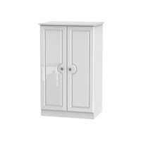 Taurus Gloss 2 Door Midi Wardrobe