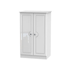 Taurus Gloss 2 Door Midi Wardrobe