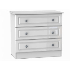 Taurus Gloss 3 Drawer Wide Chest