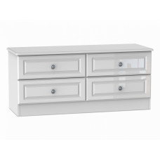 Taurus Gloss 4 Drawer Twin Chest