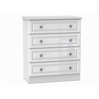 Taurus Gloss 4 Drawer Wide Chest