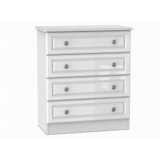 Taurus Gloss 4 Drawer Wide Chest