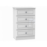 Taurus Gloss 4 Drawer Midi Chest