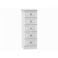 Taurus Gloss 5 Drawer Narrow Chest