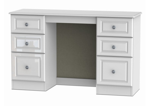 Taurus Gloss 6 Drawer Double Dressing Table 