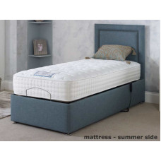 Elegance Seasonal Turn 1500 Pocket Sprung 2ft 6in Small Single Adjustable Bed