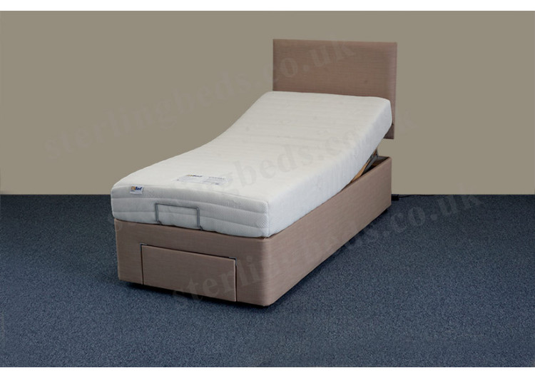 Charm Ortho Gel Foam 3ft Single Adjustable Bed from Sterling Beds