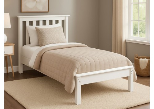 Alston 3'0" Single White Bed Alston 3'0" Single White Bed