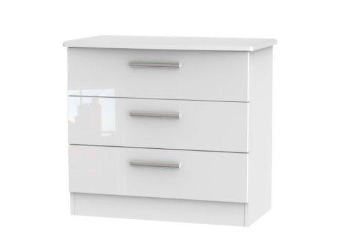 Aries 3 Drawer Wide Chest