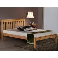 Bideford 4'6" Double Size Wooden Bed 