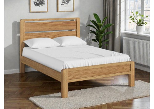 Boston 6'0" Super King Oak Bed Frame