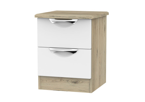 Libra 2 Drawer Bedside Chest