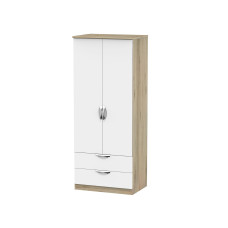 Libra 2 Door 2 Drawer Wardrobe