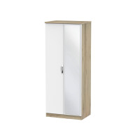 Libra 2 Door Mirror Wardrobe