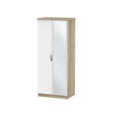 Libra 2 Door Mirror Wardrobe