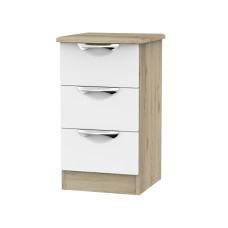 Libra 3 Drawer Bedside Chest