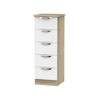 Libra 5 Drawer Narrow Chest