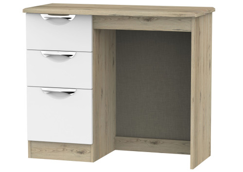 Libra 3 Drawer Single Dressing Table 