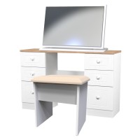 Capricorn 6 Drawer Dressing Table Set 