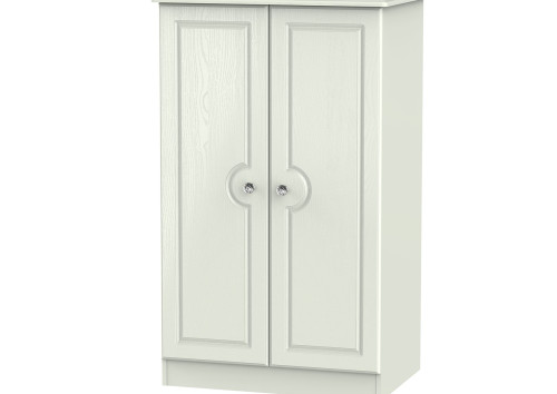 Taurus Crystal 2 Door Midi Wardrobe