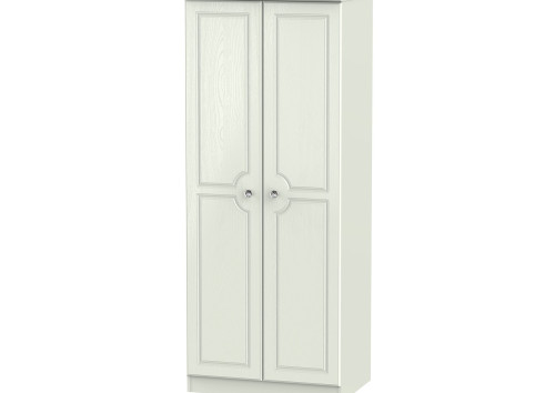 Taurus Crystal 2 Door Tall Wardrobe