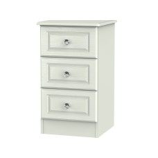 Taurus Crystal 3 Drawer Bedside Chest