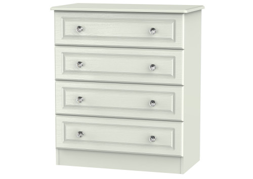 Taurus Crystal 4 Drawer Wide Chest