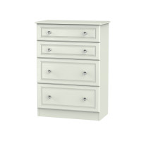 Taurus Crystal 4 Drawer Deep Chest