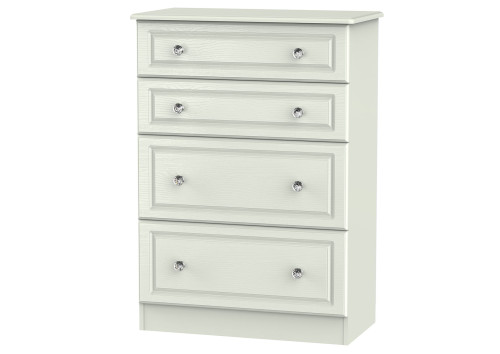 Taurus Crystal 4 Drawer Deep Chest