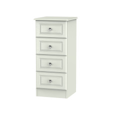 Taurus Crystal 4 Drawer Narrow Chest