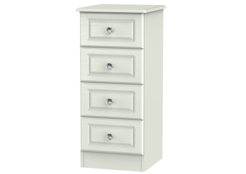 Taurus Crystal 4 Drawer Narrow Chest