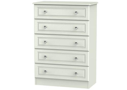 Taurus Crystal 5 Drawer Wide Chest