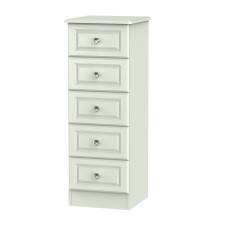 Taurus Crystal 5 Drawer Narrow Chest