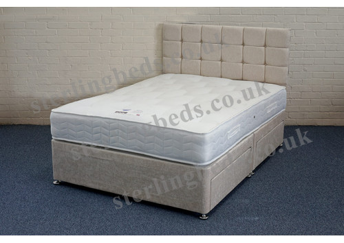 Botley 6'0" Super King Zip & Link Divan Set