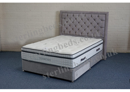 Sapphire 4'6" Double Divan Set