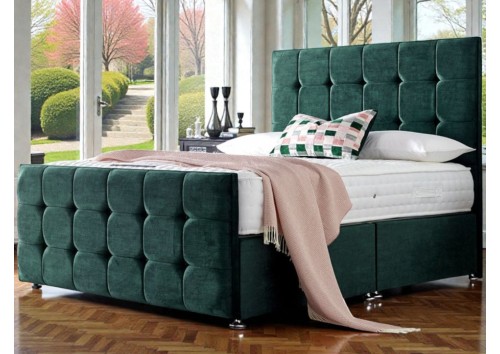 Aster 4'6" Double Upholstered Bed Frame